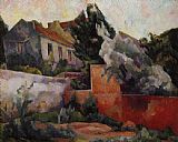 Diego Rivera Canvas Paintings - The Outskirts of Paris